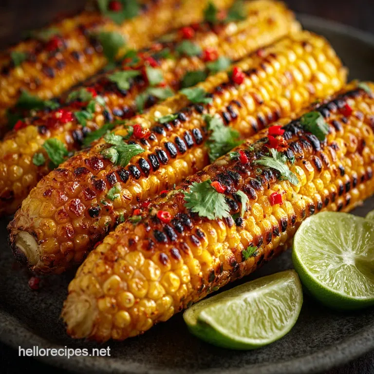 Grilled Corn Cobs with Zesty Lime and Chili Butter The Ultimate Side