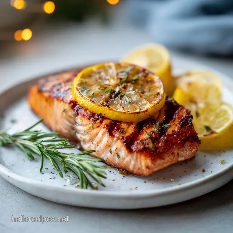 Best Lemon Grilled Salmon for Winter Meal