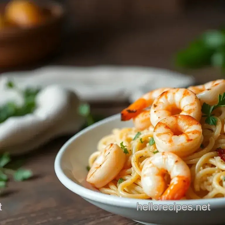 Grilled Shrimp Orzo Pasta Salad Delight
