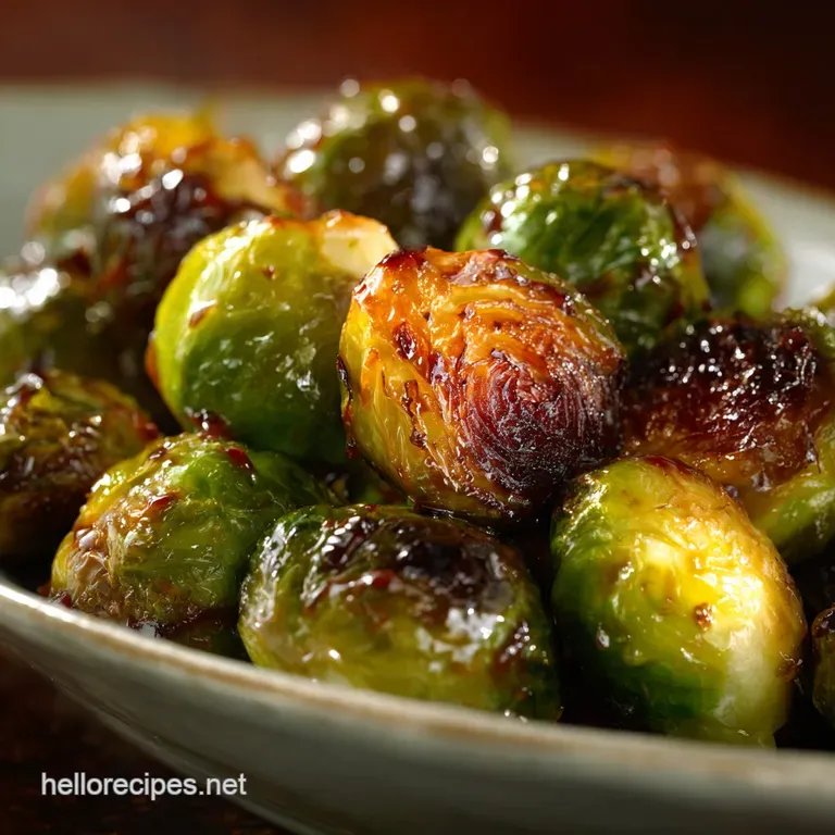 MapleChipotle Roasted Brussels Sprouts Butternut Squash