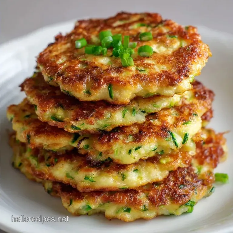 Zucchini Fritters: Healthy and Crispy