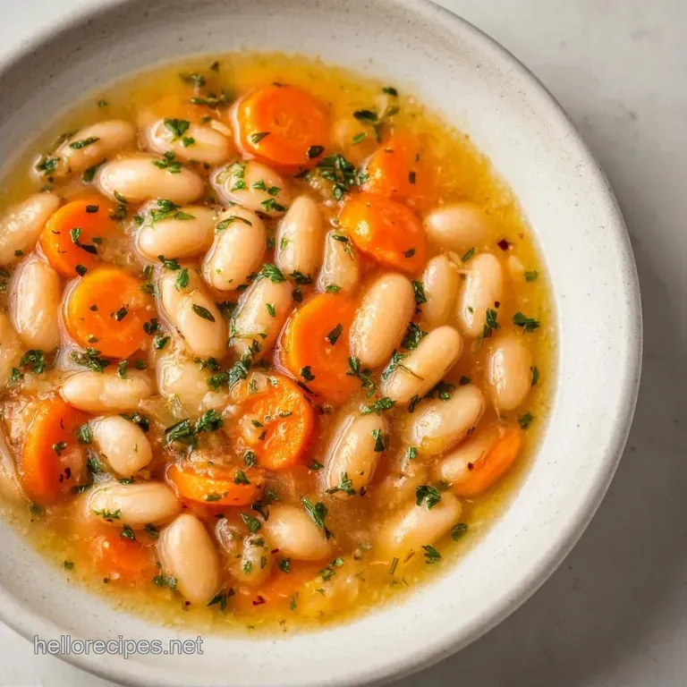 Hearty Bean and Vegetable Soup: Velvety and Plant-Based