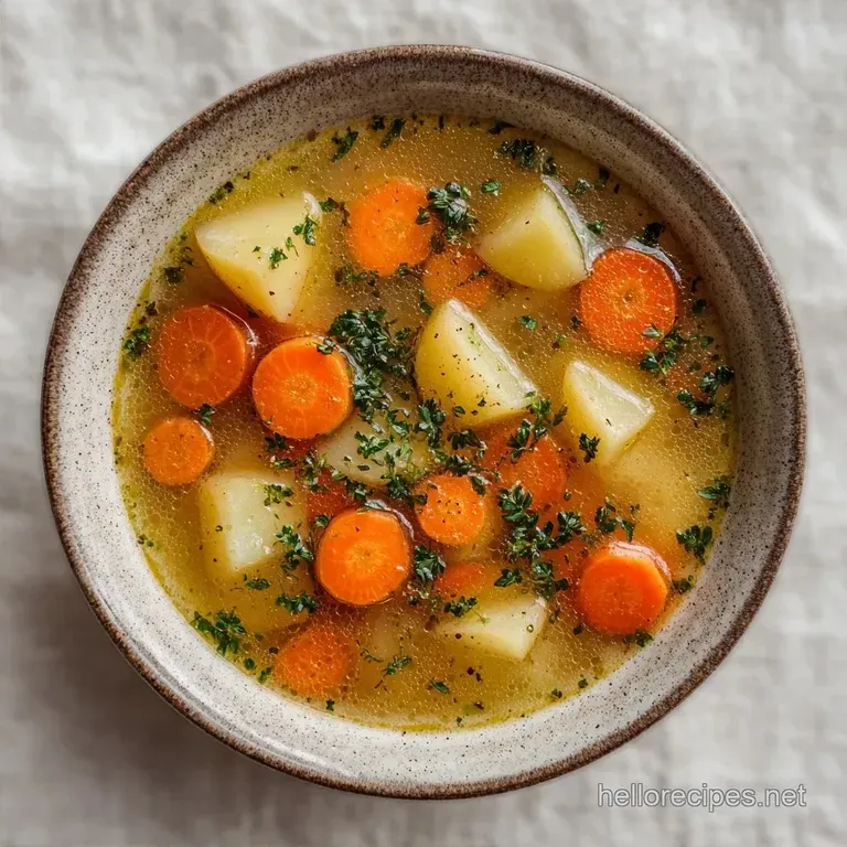 Hearty Dutch Oven Veggie Soup: Rich and Savory