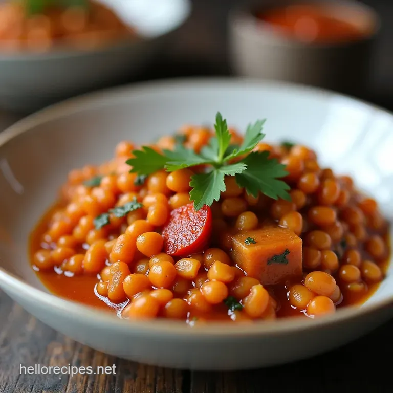 Proper Job Hearty Red Lentil Smoked Paprika Stew