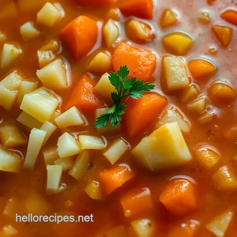 Hearty & Wholesome Cabbage Soup: A Comfort Classic presentation