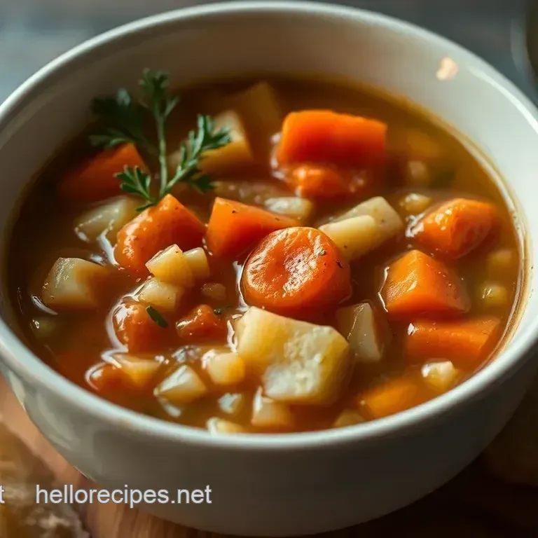 Hearty & Wholesome Cabbage Soup: A Comfort Classic