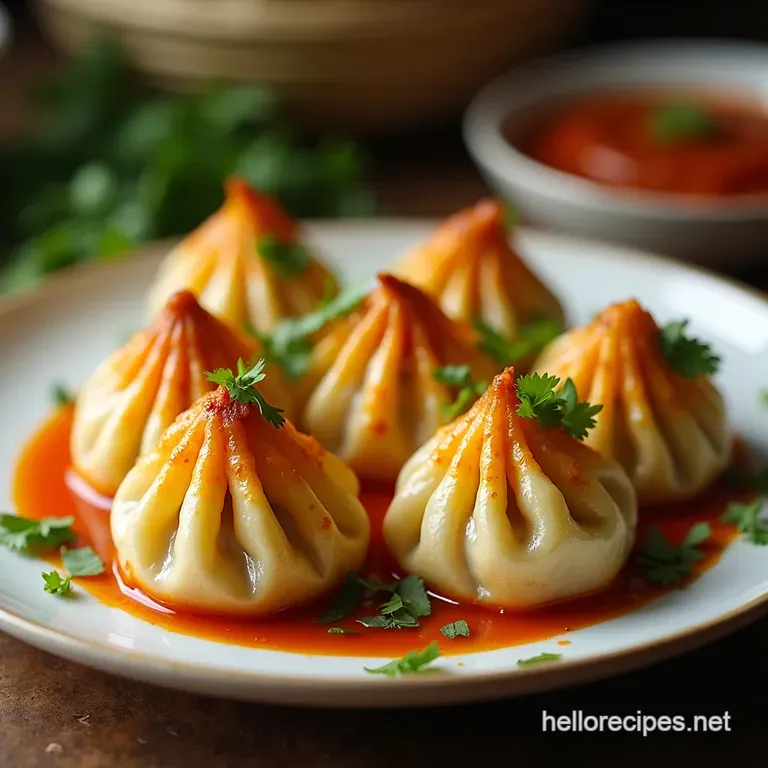 Heavenly Himalayan Paneer Momos