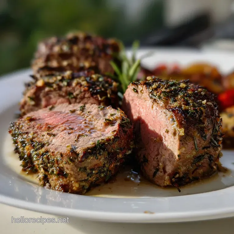 Grilled Beef Tenderloin: Herb Crusted Masterpiece