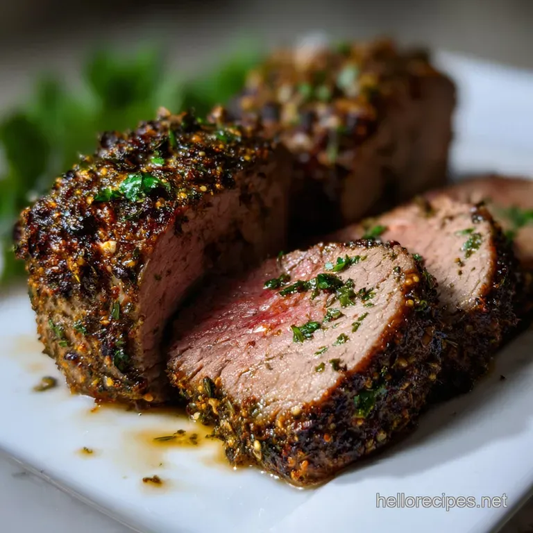 Oven Beef Tenderloin: Herb Crusted Showstopper