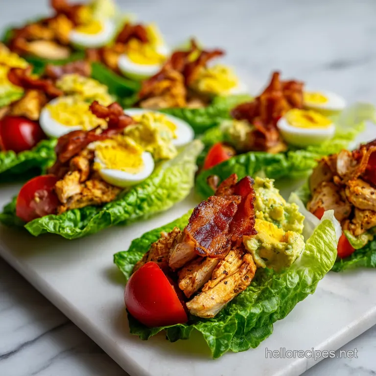 Cobb Salad: High-Protein and Fresh