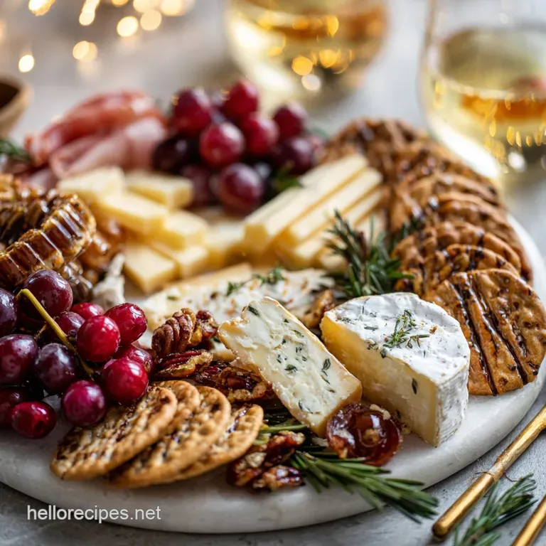 Holiday Cheese Board: Festive & Flavorful