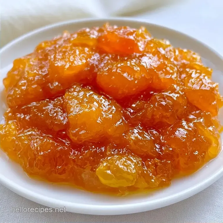 Tangy Homemade Apricot Preserves