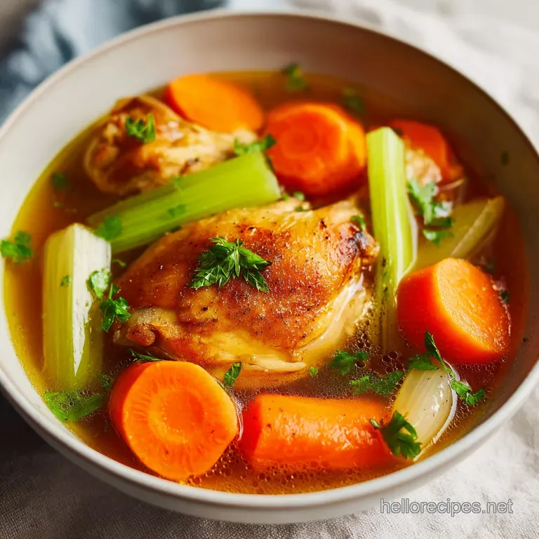 Homemade Chicken Soup: Nutrient-Dense