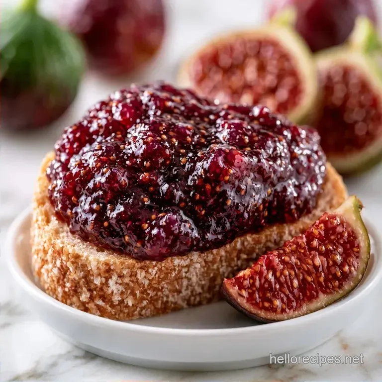 Fresh Fig Jam: Rich and Honeyed