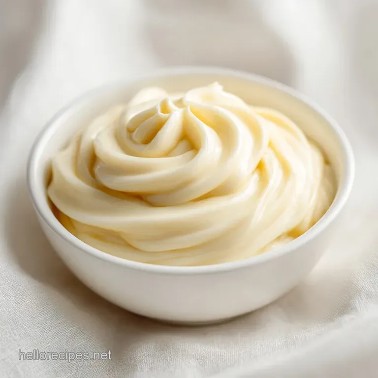 Velvety ivory cream served in a white ceramic bowl alongside crisp, colorful vegetable batons on marble.