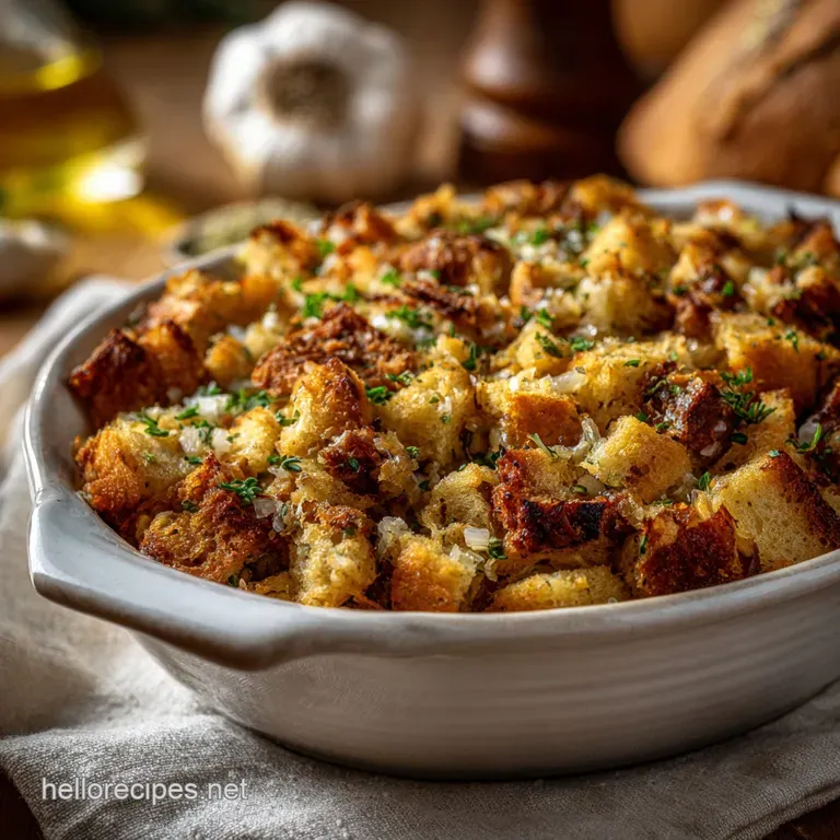 Homemade Stuffing: Cracking Good Traditional Stuffing with Sage