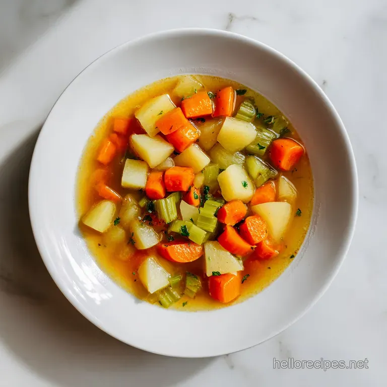 Vegetable Soup: Savory and Velvety