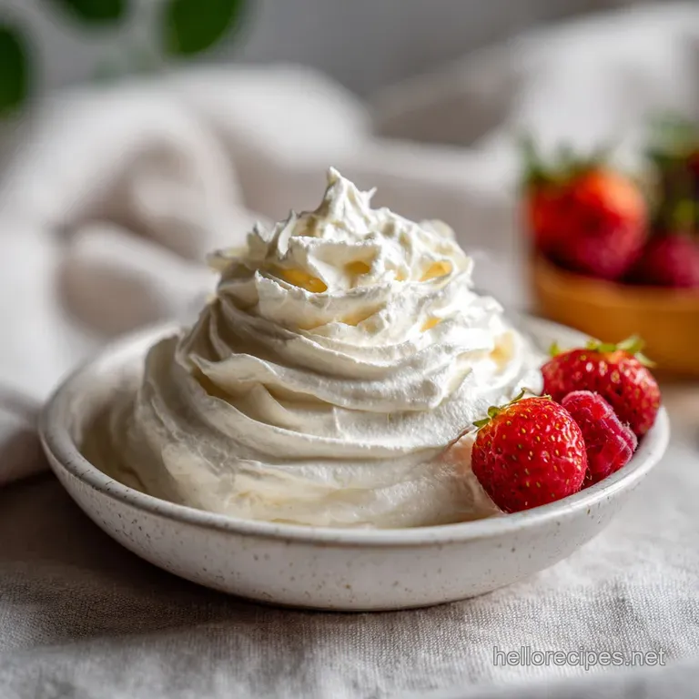 Homemade Whipped Cream: Silky and Cloud-Like