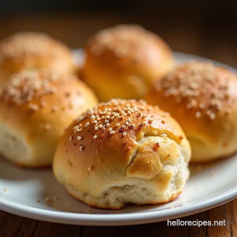 The GoldenCrusted CloudSoft Honey Butter Dinner Rolls