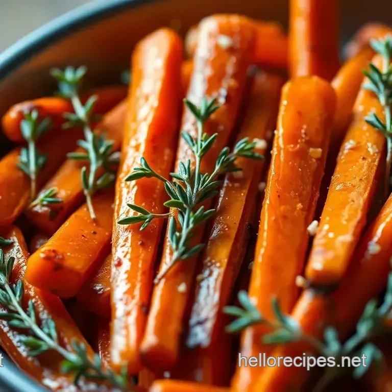 Honey-Roasted Carrots with Thyme