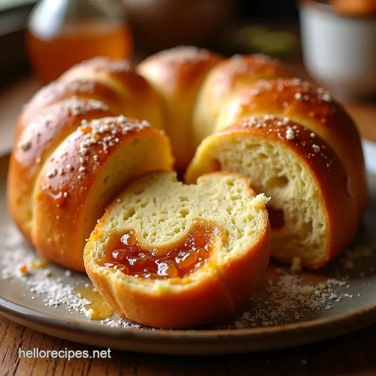 Honeykissed Babka a Sweet Swirl of Happiness presentation