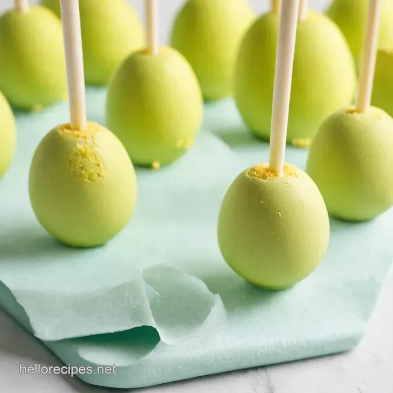 Hop Into Spring Easy Easter Egg Cake Pops