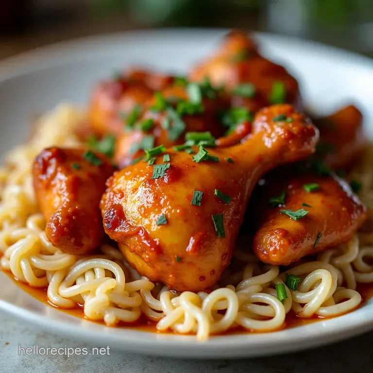 Hot Honey Chicken Sticky Spicy Addictive