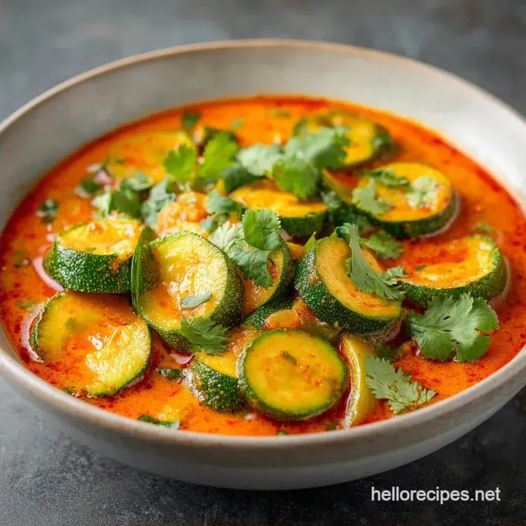 Guilt-Free Indian Zucchini Curry: Vibrant Side