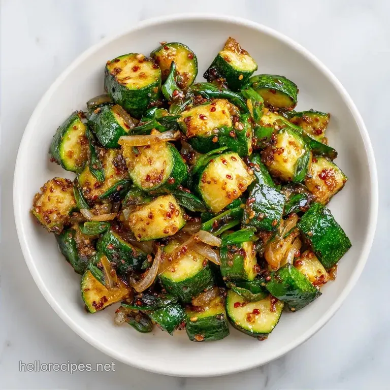 Quick Zucchini Sabzi: Golden and Tender