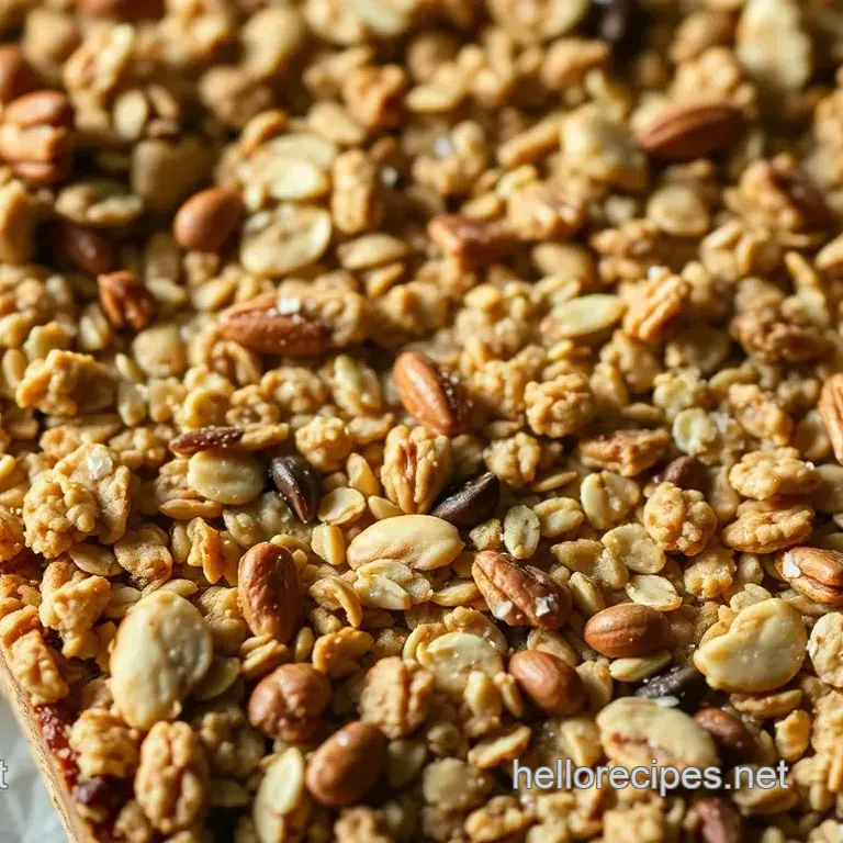 Irresistibly Chewy Homemade Granola Bars: A Family Favorite Recipe