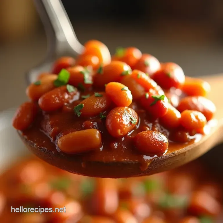 Irresistibly Easy Ultimate Baked Beans presentation