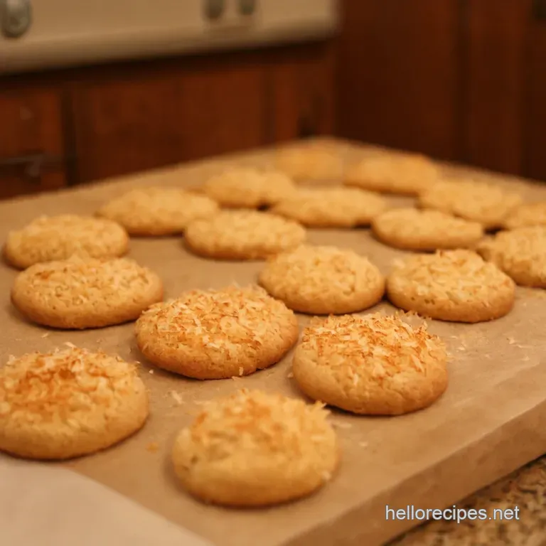 Island Dreams Toasted Coconut Shortbread Cookies presentation