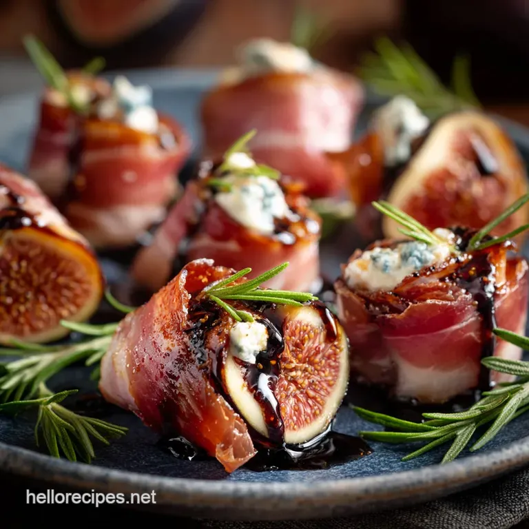 Italian Christmas Appetizers: Festive No-Bake Prosciutto Ricotta Involtini presentation