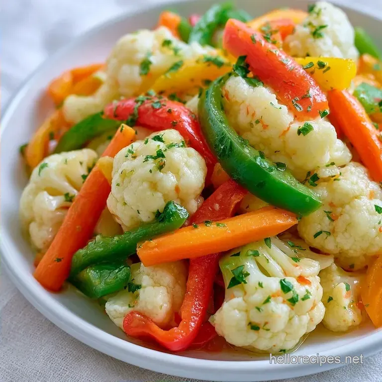 Snappy Italian Pickled Vegetables