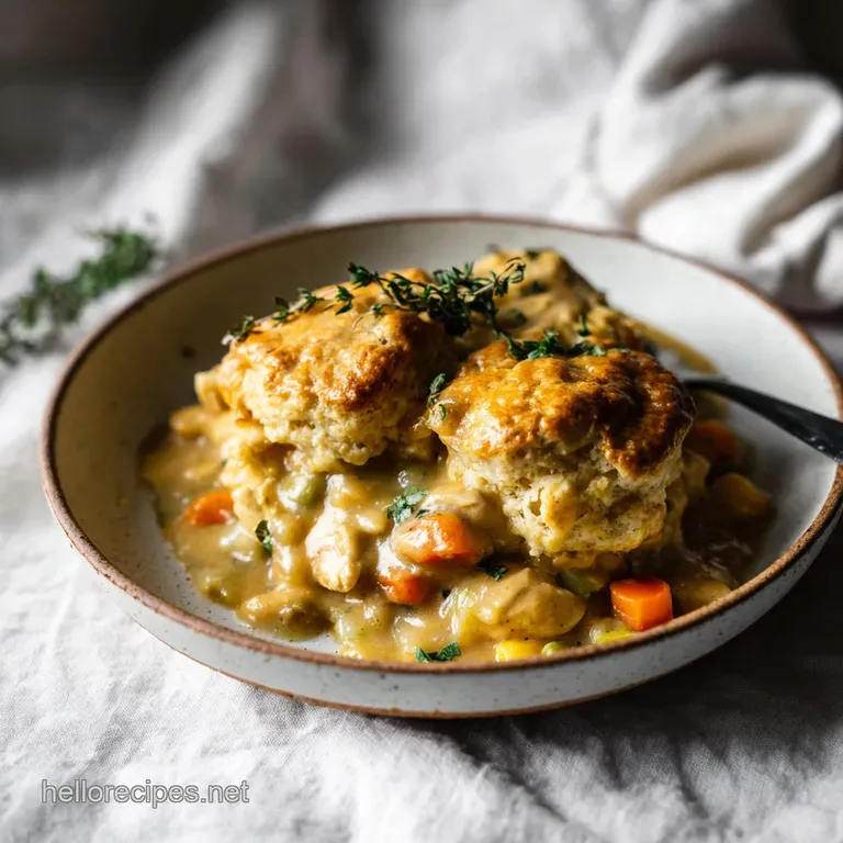 Japanese Curry Chicken Pot Pie Casserole