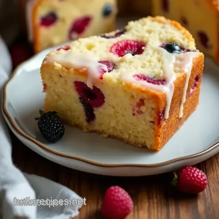 Jolanna vanilla fruit cake: The Ultimate Easy Vanilla-Infused Delight! presentation