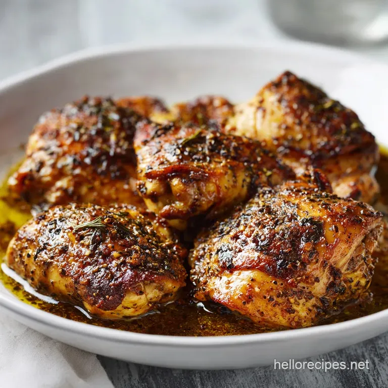 Slow Cooker Chicken Thighs: Honey Garlic Masterpiece