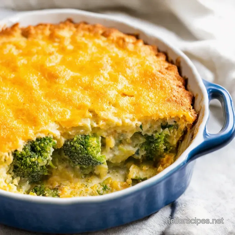 Keto Cheesy Broccoli Casserole