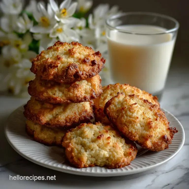 Easy Keto Coconut Flour Cookies Low: Chewy Bakery Style presentation
