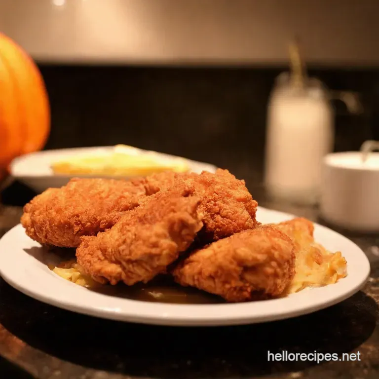 Kickin Good Southern Fried Chicken Falls Best Comfort Food presentation