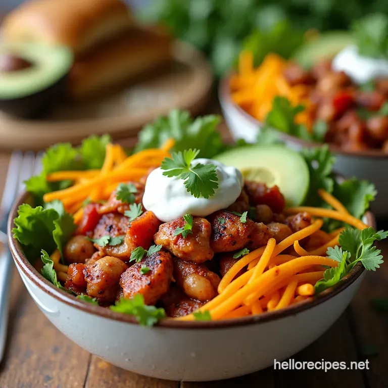 Knockout Chipotle Chicken Burrito Bowls Restaurant Flavor Kitchen Comfort