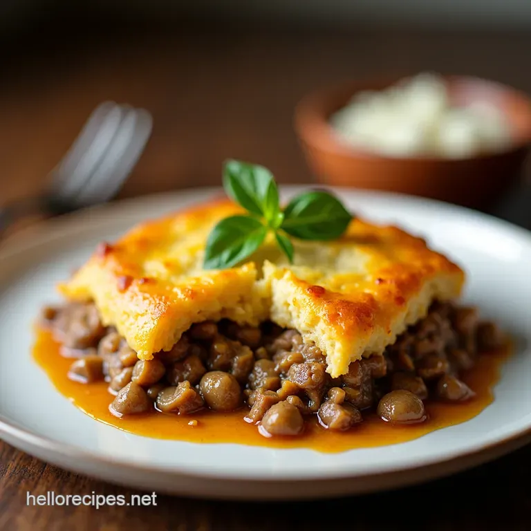 Lamb Olive Pastel de Choclo