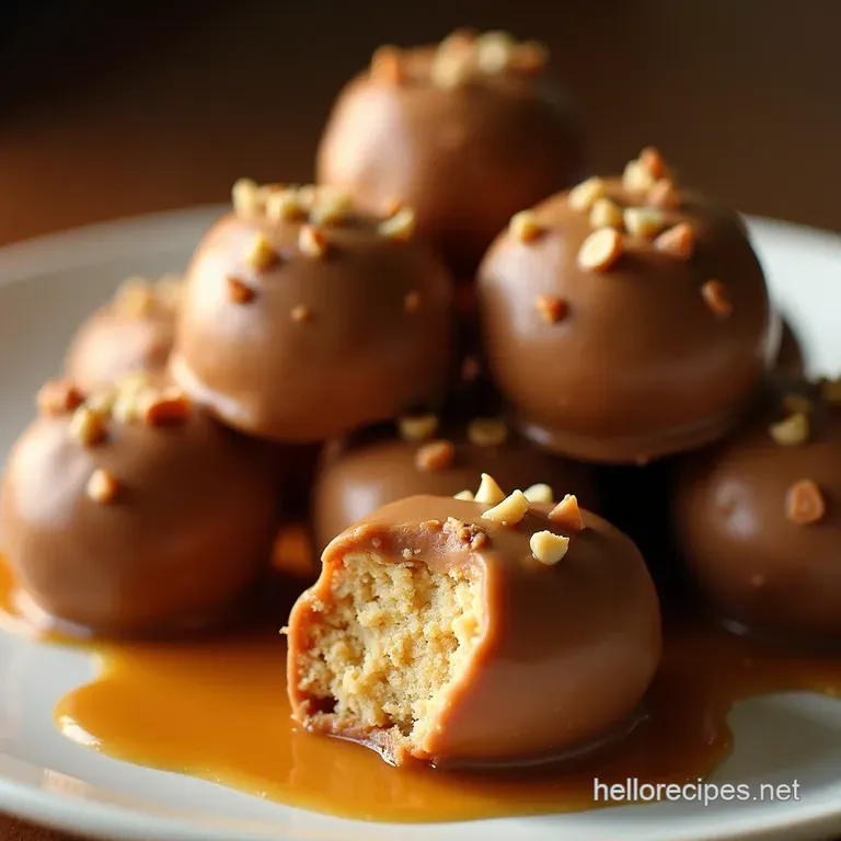 Laurens Luscious Buckeyes Homemade Peanut Butter Delights presentation