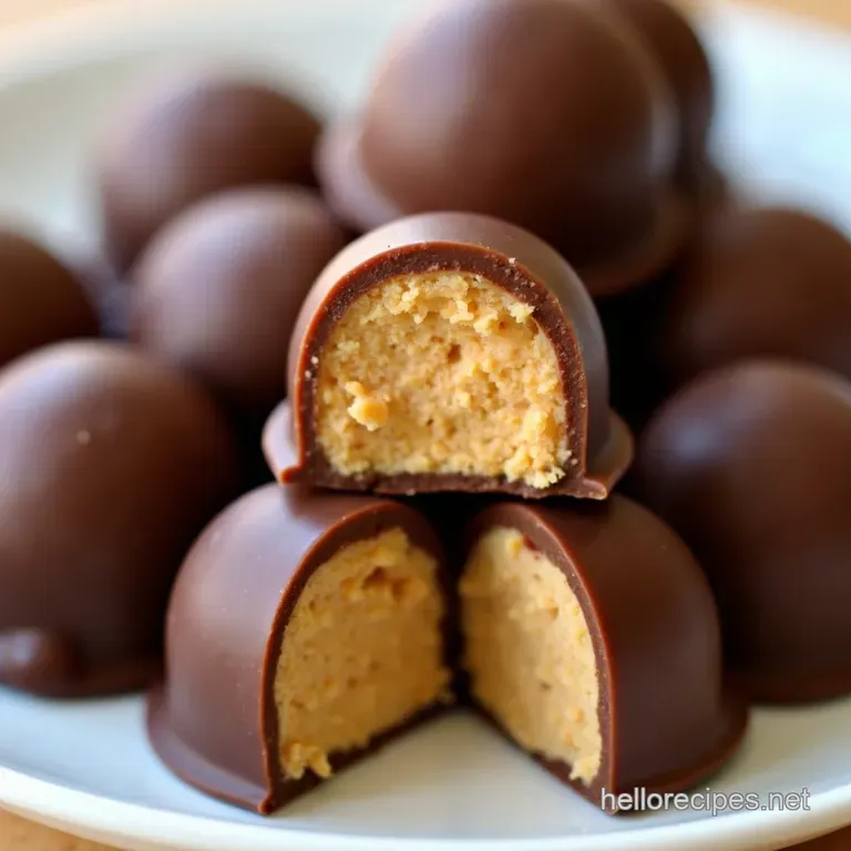 Laurens Luscious Buckeyes Homemade Peanut Butter Delights