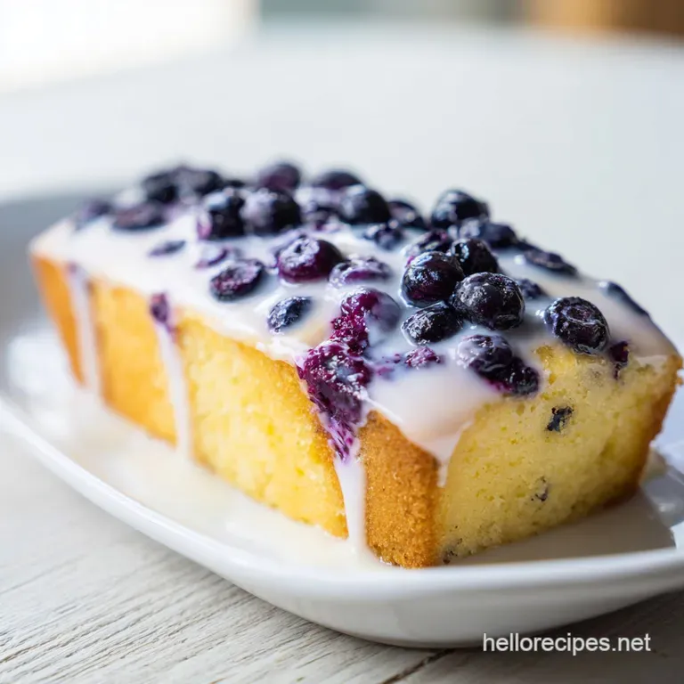 Lemon Blueberry Cake: Moist and Zesty