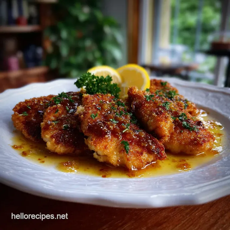 Lemon Butter Chicken Scallopini