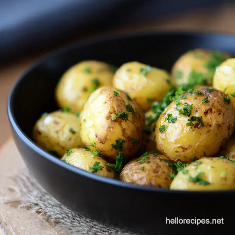 Lemon Herb Roasted Potatoes A Taste of the Mediterranean
