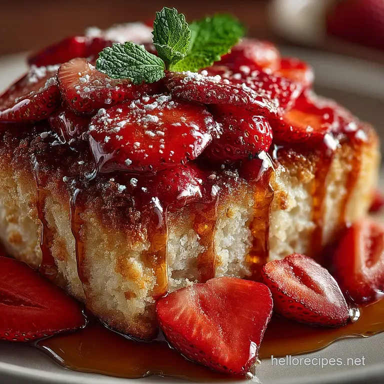 Sunshine Zest Lemon Strawberry Shortcake Recipe