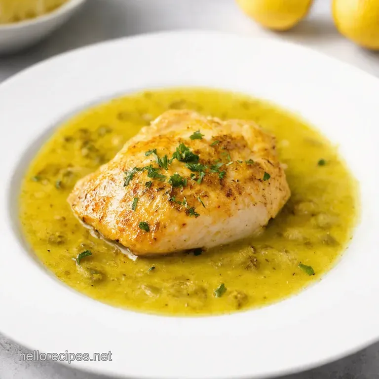 Lemon Zing Chicken Piccata