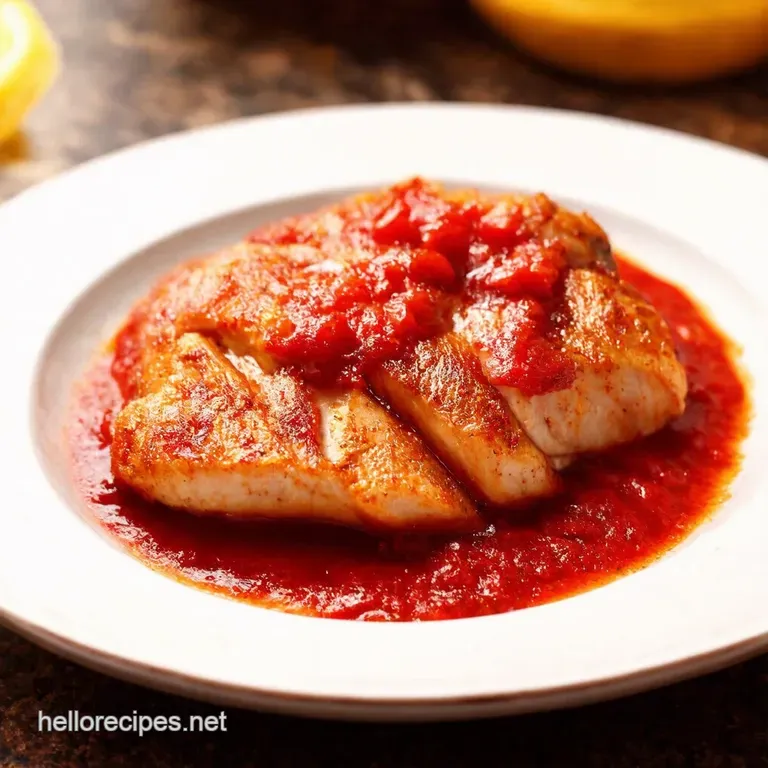 Lemony Chicken Piccata Sunshine on a Plate presentation